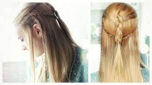 Simple hairstyles every girl can do by her own, will fit for everyday , try your own Pin By Lyuba Zinchenko On Beautiful Hair Elf Hair Elvish Hairstyles Hair Styles
