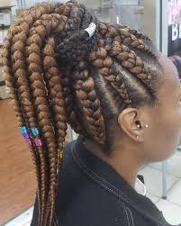 Ghana weaving with brazilian wool / brazilian wool yarn hair for faux locks braids twists knitting synthetic dreads. Viral Today Shuku Ghana Weaving With Brazilian Wool Last Ghana Weaving Shuku Styles Fashionist Now Latest Ghana Weaving Hairstyles Then Gradually Starts To Get Thicker As The Weaving Hair Goes At