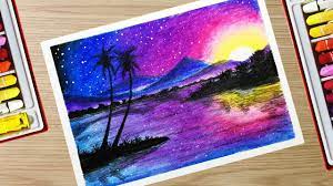 We've gathered more than 5 million images uploaded by our users and sorted them by the most popular ones. How To Draw A Beautiful Landscape Scenery With Oil Pastel Step By Step Youtube