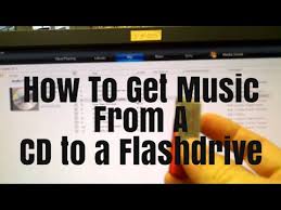 How To Get Your Music From Your Cd To A Flash Drive With Windows 10 And Media Player 12 Youtube