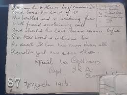 A Poem Written By Collins In Frongoch 1916 On Display In The Cork Public Museum Michael Collins Collins Ireland 1916