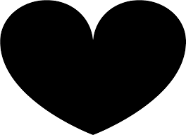 Pin By Marlena Alvirez On Wallpers Clip Art Black Heart Png