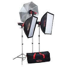 Photogenic Matrix Mcd400r 400ws Monolight 3 Light Kit Lighting Accessories Photogenic At Unique Photo