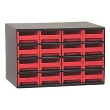 Amazon Com 16 Drawer Modular Cabinet Red 4 8220 X 2 1 8 8220 X 10 9 16 Health Personal Care Modular Cabinets Craft Supply Storage Craft Supplies