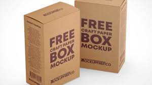 Package Mockups Free High Quality Photo Realistic Product Packaging Mockups In 2020 Box Mockup Craft Box Mockup Design