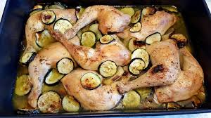 Cuisses De Poulet Aux Courgettes Popote De Petit Bohnium Cuisses De Poulet Cuisse Poulet Au Four Plats De Poulet