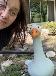 Doesn anyone else have geese that have eyelashes or is Doolie just extra  fancy?