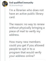 To get a replacement card, visit any branch and show a current photo id at the. Six Years Later Library Marketing No Longer Stinks Here Are Four Forward Thinking Things Libraries Must Do Now Super Library Marketing Practical Tips And Ideas For Library Promotion