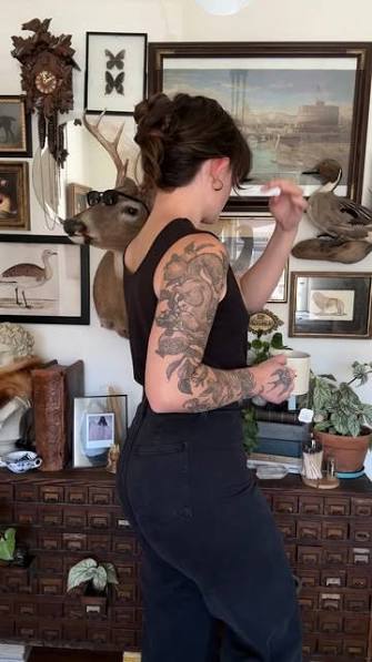 Womens Nature Sleeve Tattoo