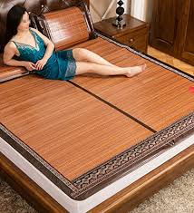 Get the best deals on bamboo beds & mattresses. Double Sided Use Bed Mat Foldable Cool Bamboo Woven Mattress Double Sided Use For Summer Single Double King Size Natural Bamboo And Rattan Folding Bed Mat Color 1mat Size 150 195cm Buy