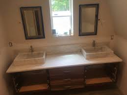 Check spelling or type a new query. Master Bathroom Floating Black Walnut Vanity With Live Edge Bottom Drawers By Xanderphillips Lumberjocks Com Woodworking Community