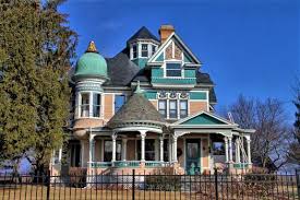 Fancy Victorian House 35 Pieces Victorian Homes Old Victorian Homes Victorian Style Homes