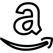 Amazon, app, line-icon, logos, marketing, web icon - Free download