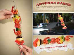 Fatz Restaurants Antenna Kabobs Direct Marketing Guerrilla Marketing Creativita Cibo