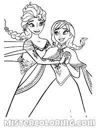 Print them all for free. Ana Elsa Frozen 2 Coloring Pages Sevensapiens