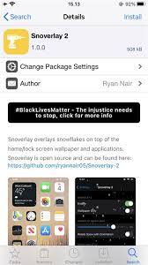 Buat iPhone Turun Salju dengan Tweak Snoverlay 2 | PUKEVA
