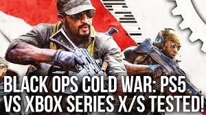 Cod Black Ops Cold War Ps5 Vs Xbox Series X Ray Tracing 120hz Mode Tests Series S Analysis Youtube