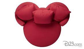 A tight seat cushion offers the perfect combination of structure and softness. Ethan Allen Mickey Mouse Chair