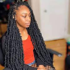 Boho hippie gypsy goddess locs.100% handmade and prelooped for easy installation. Buy 5 Packs 36 Inch Butterfly Locs Crochet Hair Distressed Faux Locs Crochet Hair For Black Women Pre Looped Natural Messy Butterfly Boho Locs Pre Twisted Braids 36 5packs 1b Online In Turkey B08pnt64kp