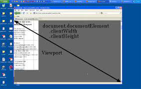 The scrollbars move the the viewport is a virtual area used by the browser rendering engine to determine how content is scaled. A Tale Of Two Viewports Part One