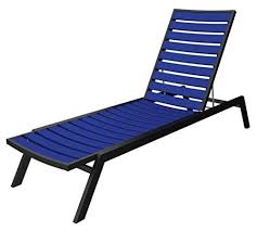 7825 Recycled Earthfriendly Chaise Lounge Chair Pacific Blue W Black Frame Find Out More About The Outdoor Chaise Lounge Outdoor Chaise Chaise Lounge Chair
