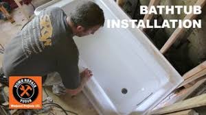 According to installation instructions, this safety circuit will not 'false trip' from hot tap water. How To Install A Bathtub Make It Rock Solid 16 Steps With Pictures Instructables