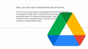Fix Google Drive Download Limit Quota Exceeded Error Updated Method November 2020 Geekrar