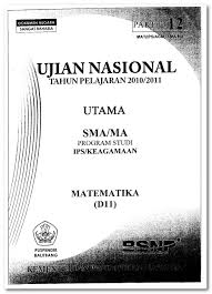 Download Soal Un Sma Tahun 2011 Semua Mata Pelajaran Naskah Asli M4th Lab