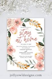 Now more than ever, brides are opting for nontraditional bridal showers—some are even going coed. 11 Postponement Announcement Ideas Wedding Announcements Wedding Cancellation Wedding Invitations