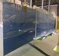 Azul Macaubas Quartzite Blue Granito Aria Slab Wall Tile ...