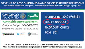 * pharmacy discounts are not insurance and. Rx Savings Chicago Rx Card