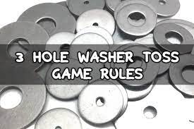 It is very effective if you stand a quarter in the washer. Official 3 Hole Washer Toss Game Rules Cornholemart