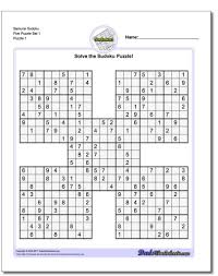 These Printable Sudoku Puzzles Range From Easy To Hard Including Completely Evil Puzzles That Will Have You Really Swea Sudoku Printable Sudoku Puzzles Sudoku