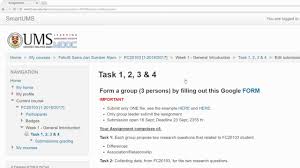 Kelangkaan sumber daya alam tidak terjadi begitu saja. How To Submit An Assignment Via Smartums Youtube
