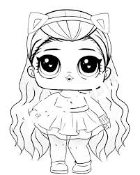 Pin By Silvina Lopez Larluz On Doll Lolsurprise Cute Coloring Pages Ladybug Coloring Page Lol Dolls
