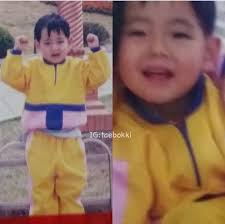 Cutie Baby Taetae Bts Taehyung Childhood Photos Bts Predebut