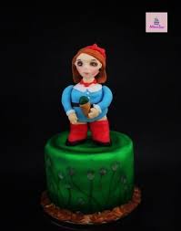 The Girl With The Ice Cream Botero Challenge By Bakerswood Cake By Mero Wageeh Ice Cream Food Artists Cake