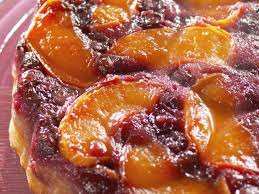 Fresh Peach And Blueberry Upside Down Cake Recipe Blueberry Upside Down Cake Food Network Recipes Upside Down Cake