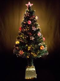 It is a tradition for us to visit a christmas tree farm and choose the perfect. Multi Colour With Bauble Star Decorations Fibre Optic Tree 90cm Christmas Trees Buy Online From The Christmas Warehouse
