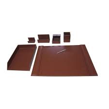 Signed with a silver a. Promotional Elegant Pu Leather Office Desk Set With Desk Pad Buy Leather Desk Set Office Desk Set Elegant Desk Sets Product On Alibaba Com