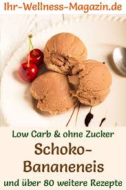 Low Carb Schoko Bananeneis Selber Machen Gesundes Eis Rezept Eis Selber Machen Bananeneis Selber Machen Bananeneis