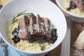 Maybe you would like to learn more about one of these? Parmesan And Rosemary Couscous With Seared Flank Steak And Greens