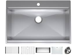 I have seen the blanco in person but not the other two. Franke Vector Dual Mount 33 5 In X 22 In Satin Stainless Steel Single Bowl 1 Hole Kitchen Sink All In One Kit In The Kitchen Sinks Department At Lowes Com