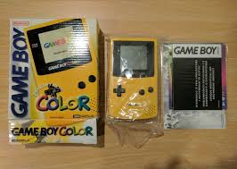 I See Your Gameboy And Raise You My Gameboy Color With Box And Manual Gameboy Nintendo Color