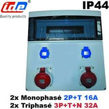 Check spelling or type a new query. Coffret 2x Prise Triphase 32a 2x Mono 115