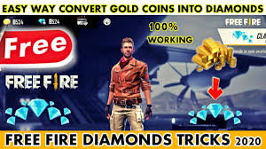 You have generated unlimited free fire diamonds and coins. New Easy Way Convert Gold Coins Into Diamonds In Free Fire Free Fire Diamonds Tricks 2020 Youtube