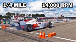 5/8 mile and 1/4 mile. A1gp Formula Car Runs The Quarter Mile Youtube