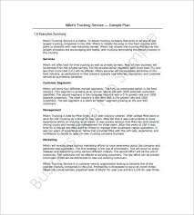 A career summary for a resume saves them zillions. Business Plan Template For Trucking Company New Business Template In 2020 Business Plan Template Business Template Executive Summary Template