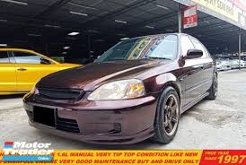 Beli honda, mestilah nak kereta dan servis yang tip top kan? Rm 14 990 1997 Honda Civic 1 6 Exi M Ej Ek Perfect Con
