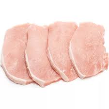 Bakes in the oven with a brown sugar sauce and onions. Harvest Farms Wafer Thin Pork Chop Chops Ribs Ingles Markets